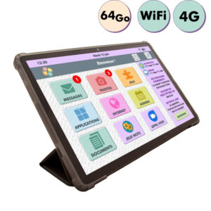 TABLETTE SENIORS AÎNÉS WiFi/4G - 64 Go - Android 13