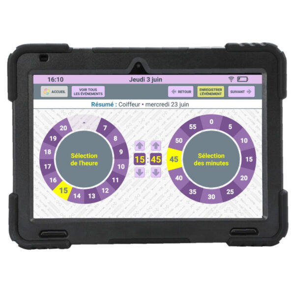 TABLETTE SENIORS AÎNÉS  SAMSUNG 128 Go  - Très grand écran - Coque renforcée – Image 6
