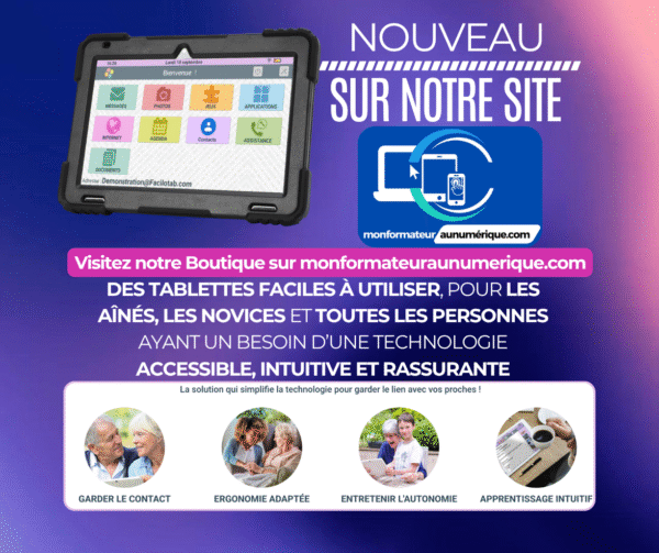 TABLETTE SENIORS AÎNÉS WiFi/4G - 64 Go - Android 13 – Image 7